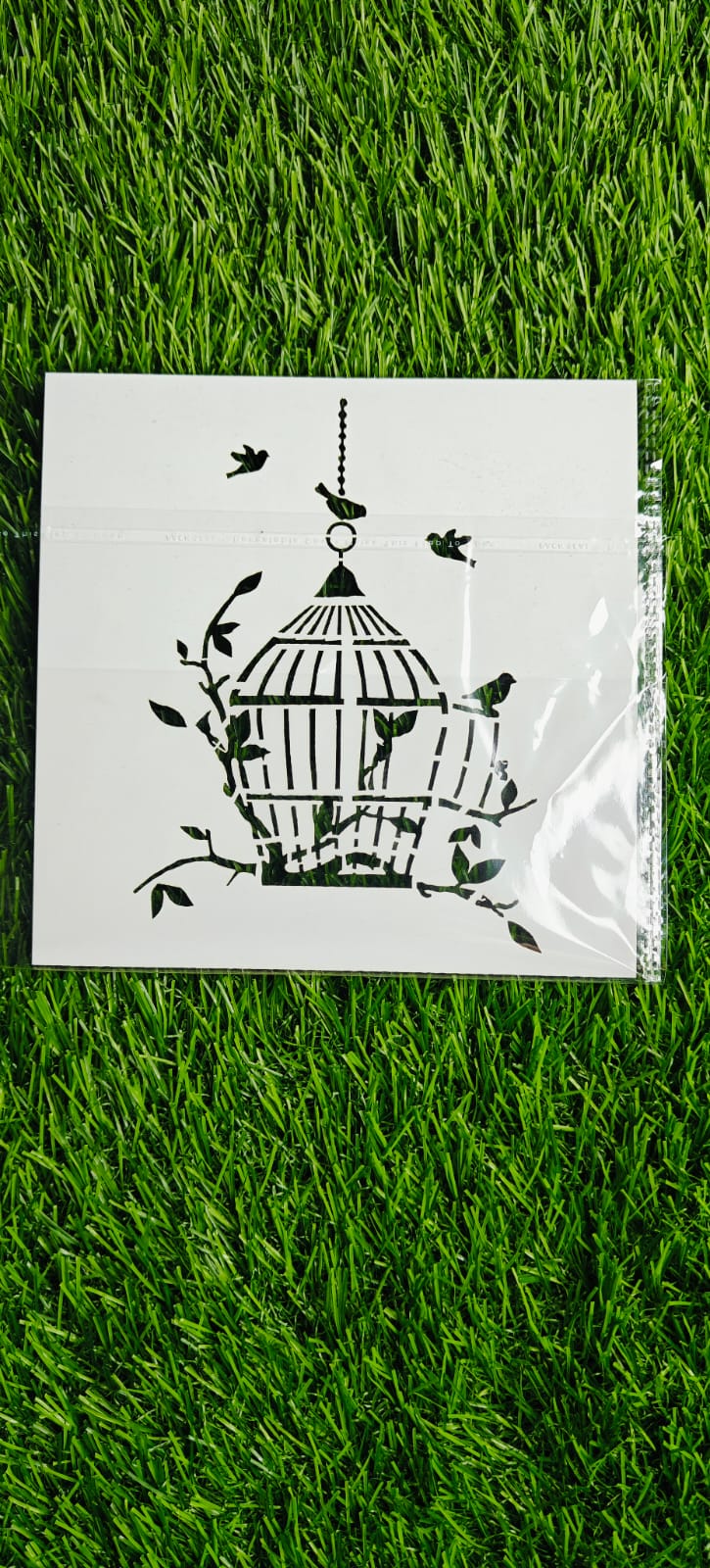 Cage stencil 6*6 inch