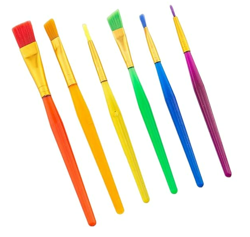 Brush- SET OF 6- mix
