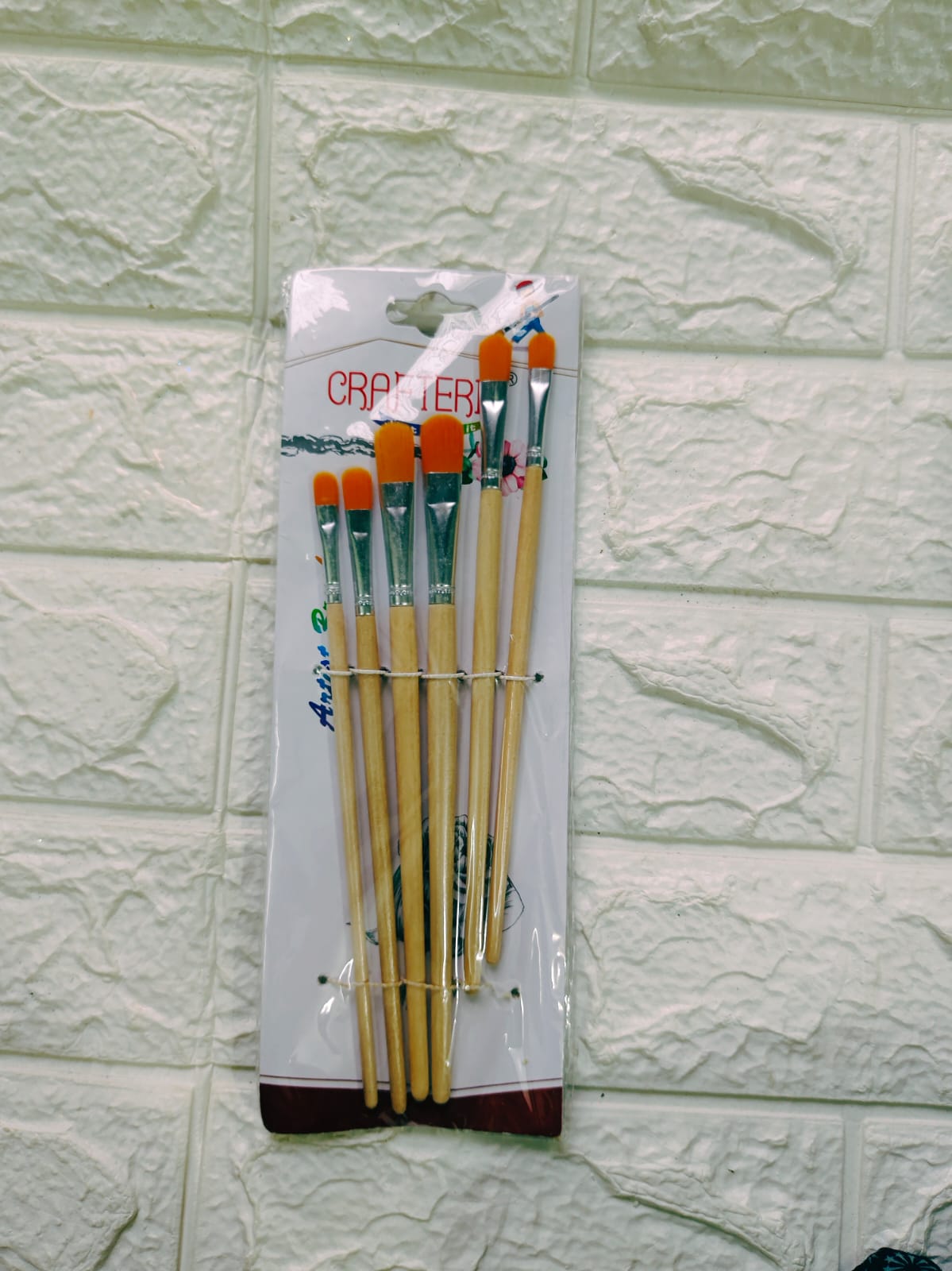 Brushes- Flat Set 6 Brush