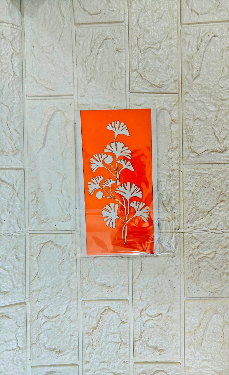 Gingko Leaf Stencil