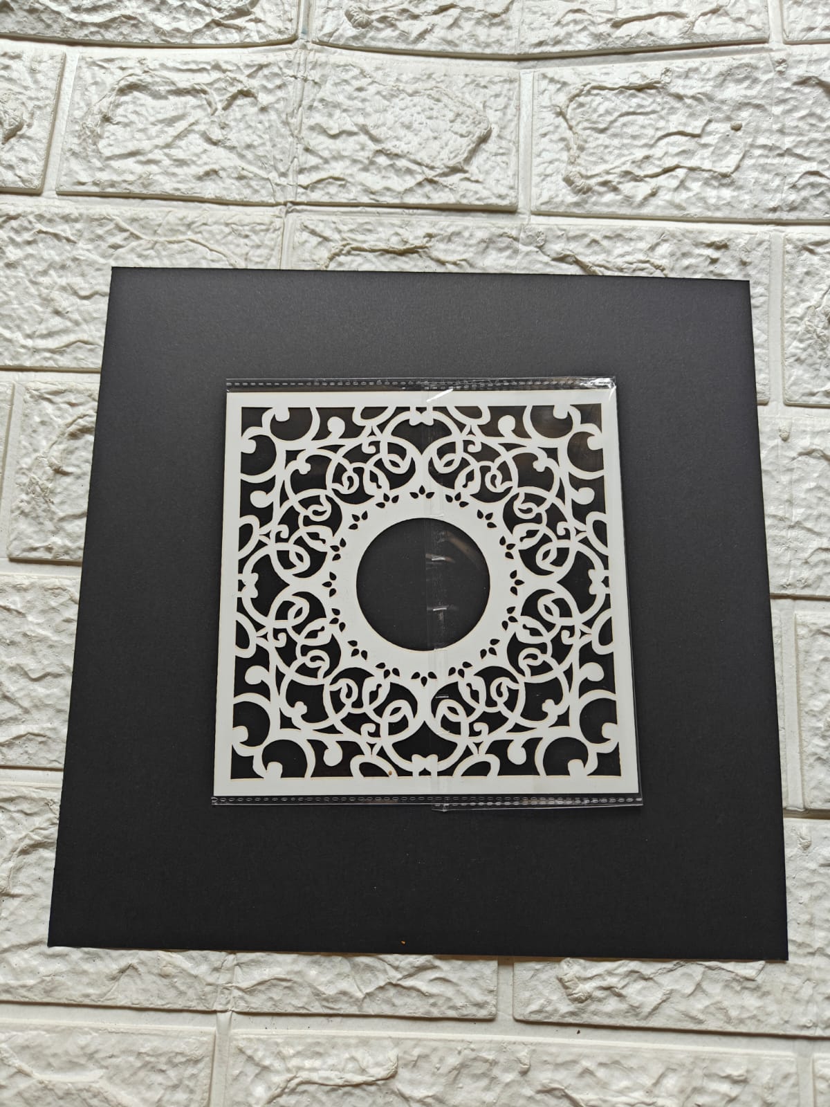 Pattern for clock stencil 15cm*15cm