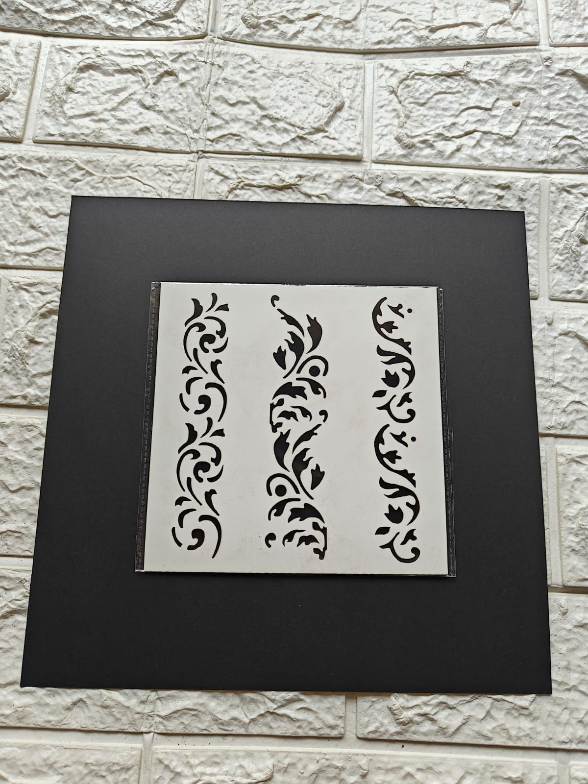 Pattern border stencil 15cm*15cm