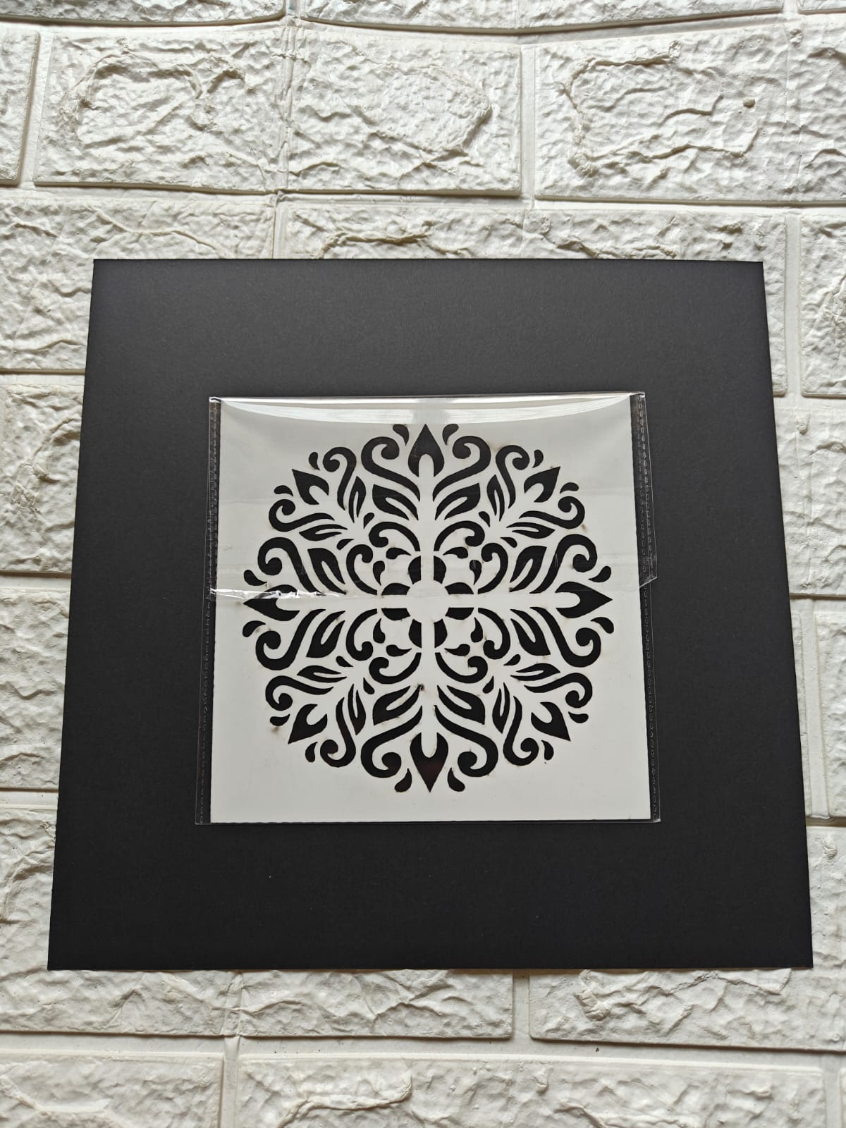 Mandala stencil 15cm*15cm