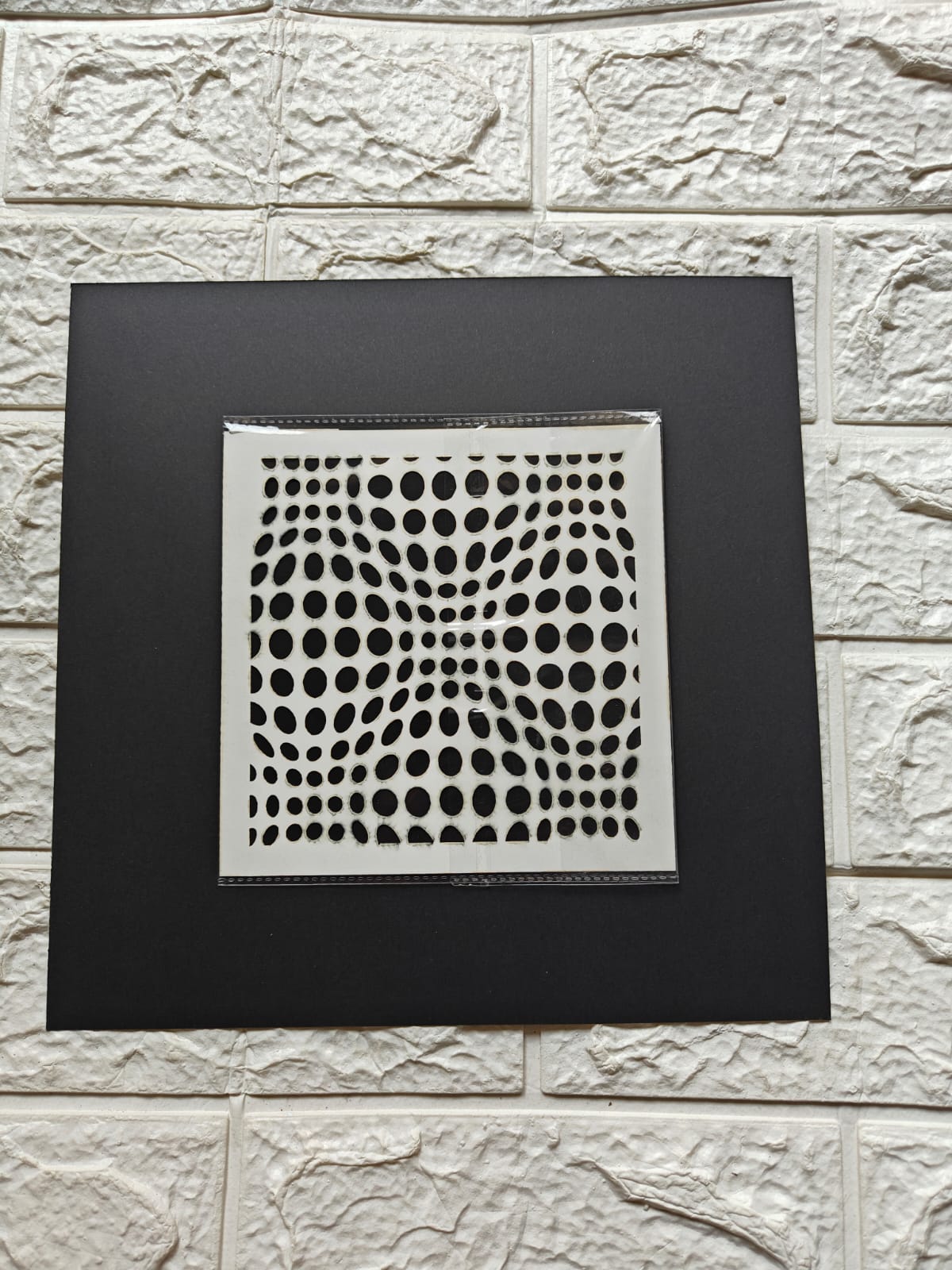 Dots pattern stencil 15cm*15cm