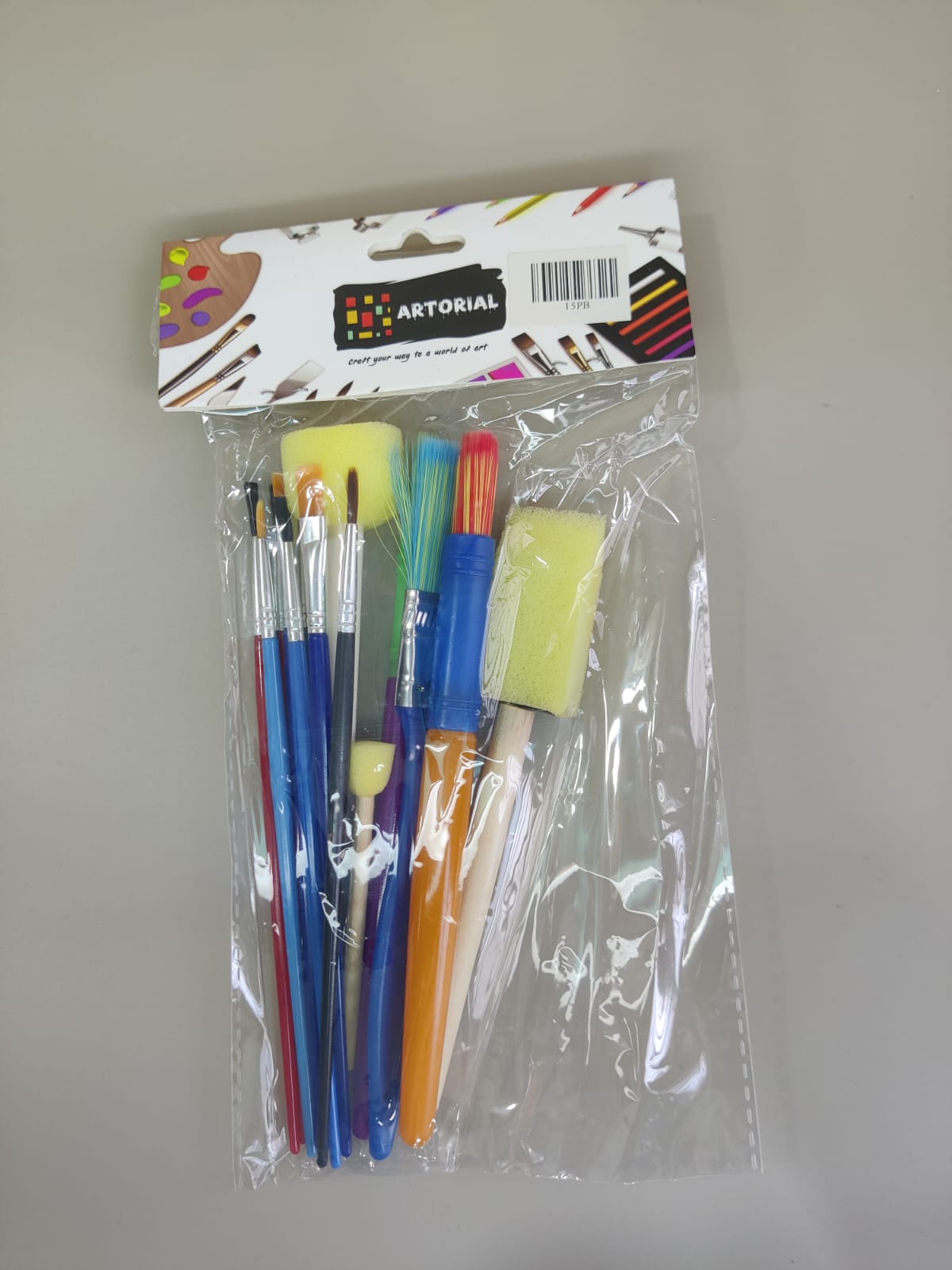 Sponge and brush set