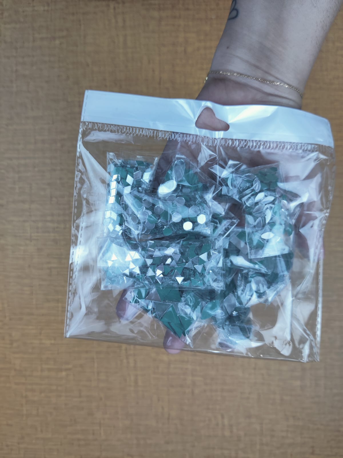 12 Assorted mirrors-10gm each