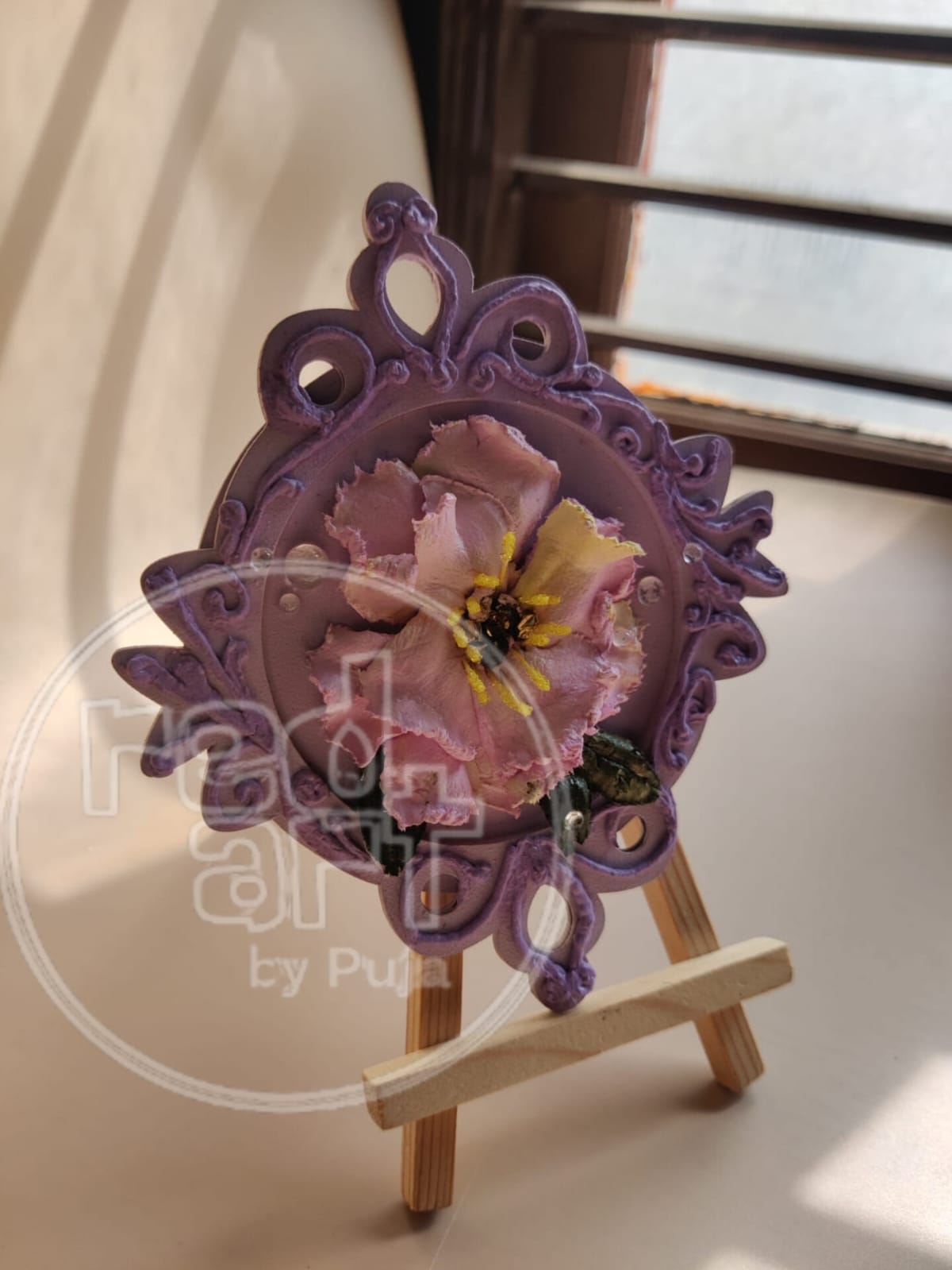 6 inch Peony Fridge magnet