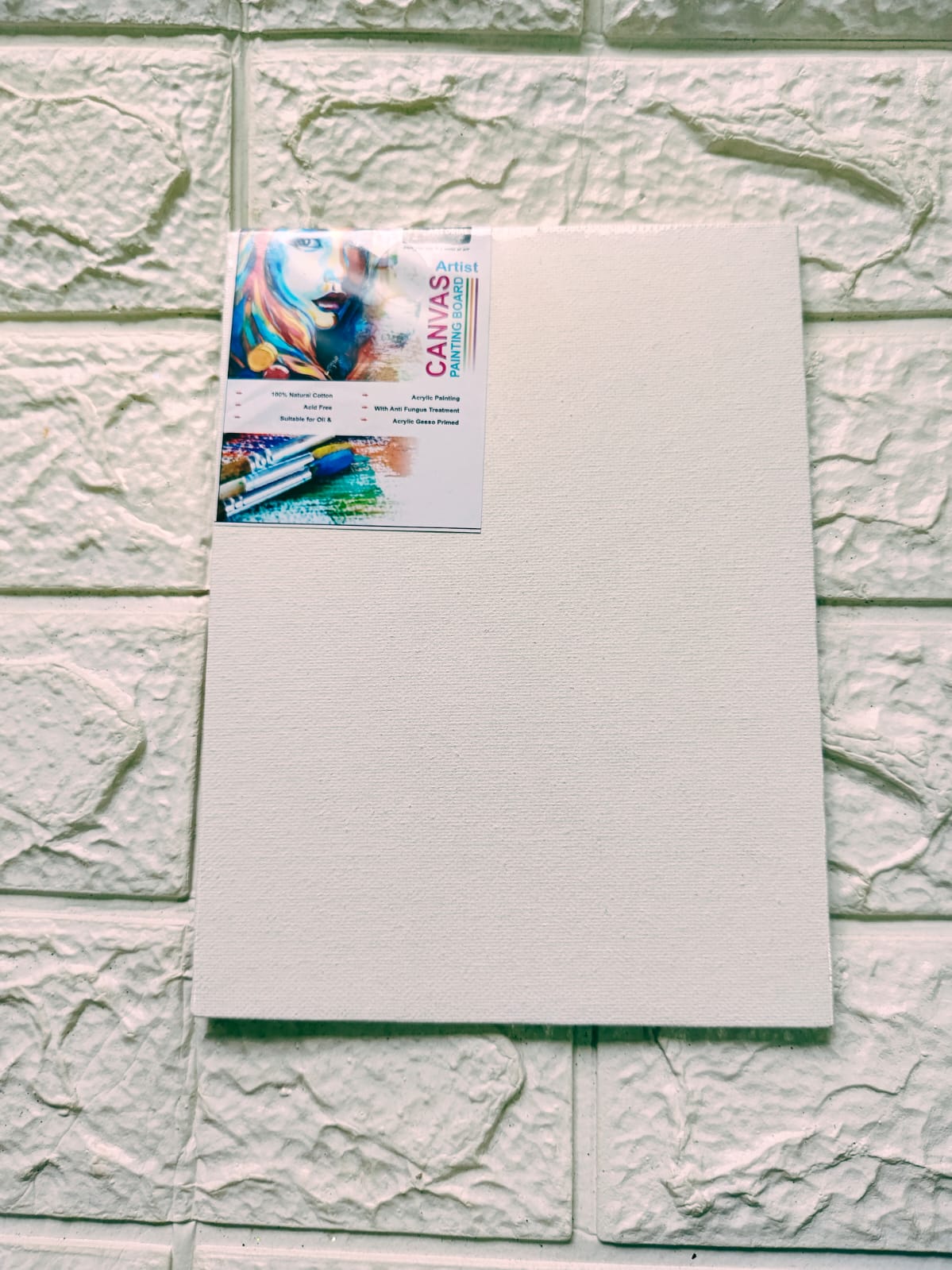Canvas Board 8 x 8 inch