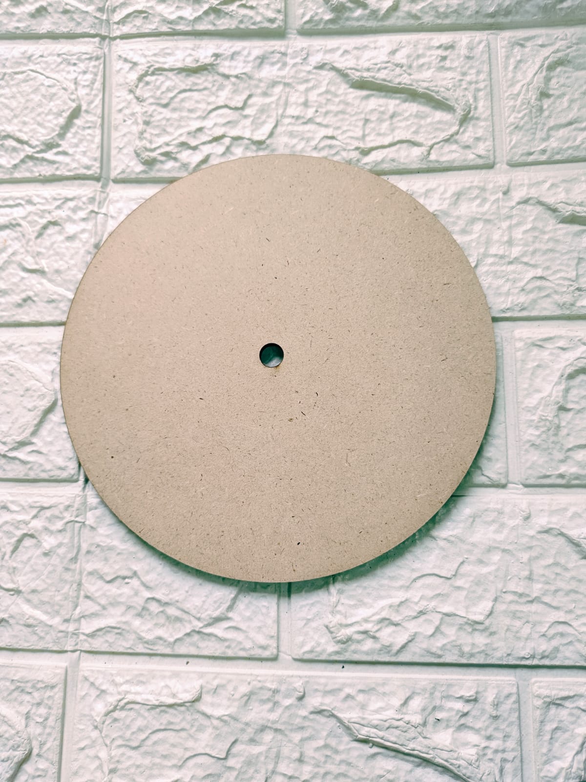 8 inch clock MDF