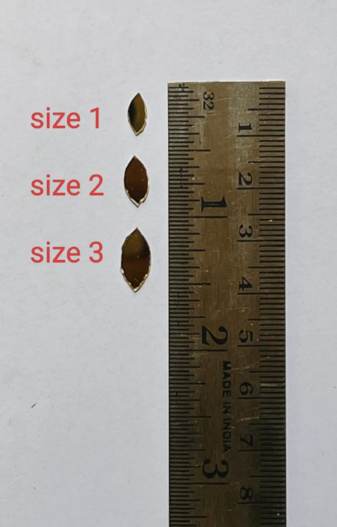 Eye shape mirror - size 2