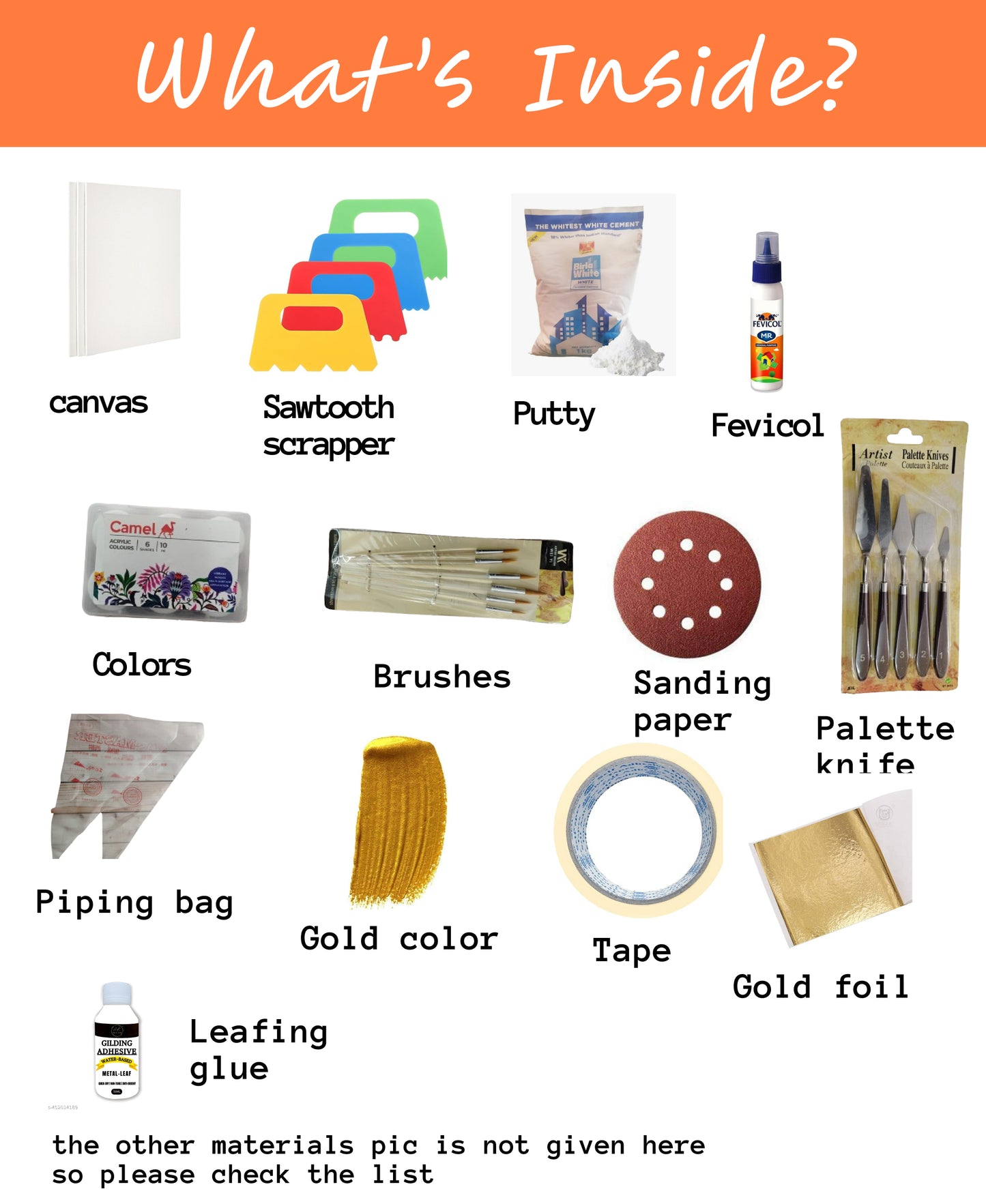 Acadma Texture Painting Basic Kit
