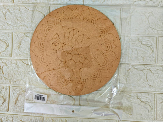 Peacock Pre-marked 10 inch MDF