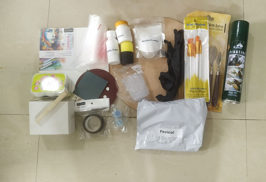 Level 3 - RedArt Texture Painting  Kit