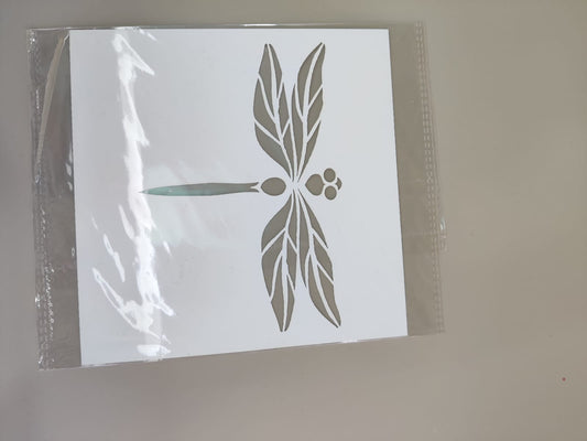Dragon fly stencil 15cm*15cm
