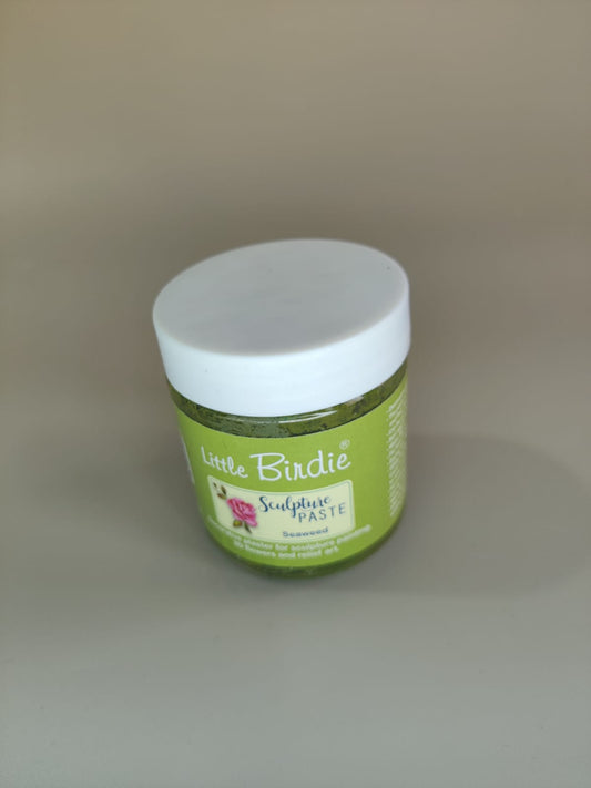 Little birdie Sculpture Paste- seaweed green