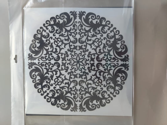 10*10 inch-motif circle d2