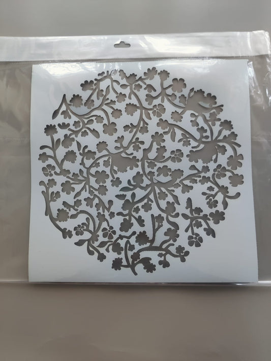 10*10 inch-floral mesh