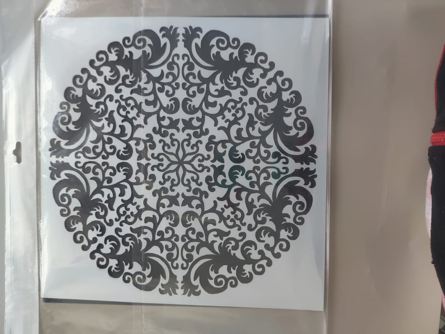 10*10 inch-motif circle d1