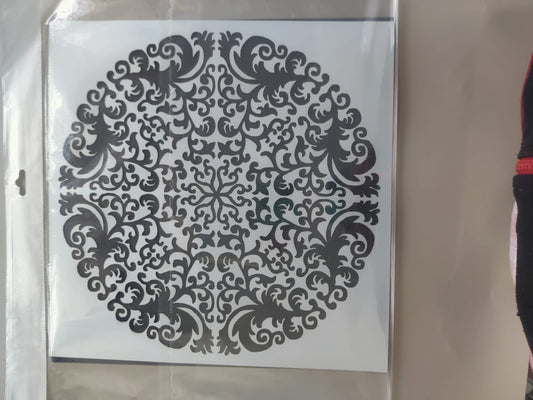 10*10 inch-motif circle d1