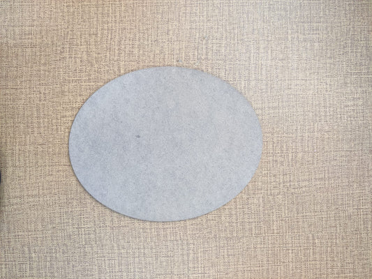 10 inch oval MDF
