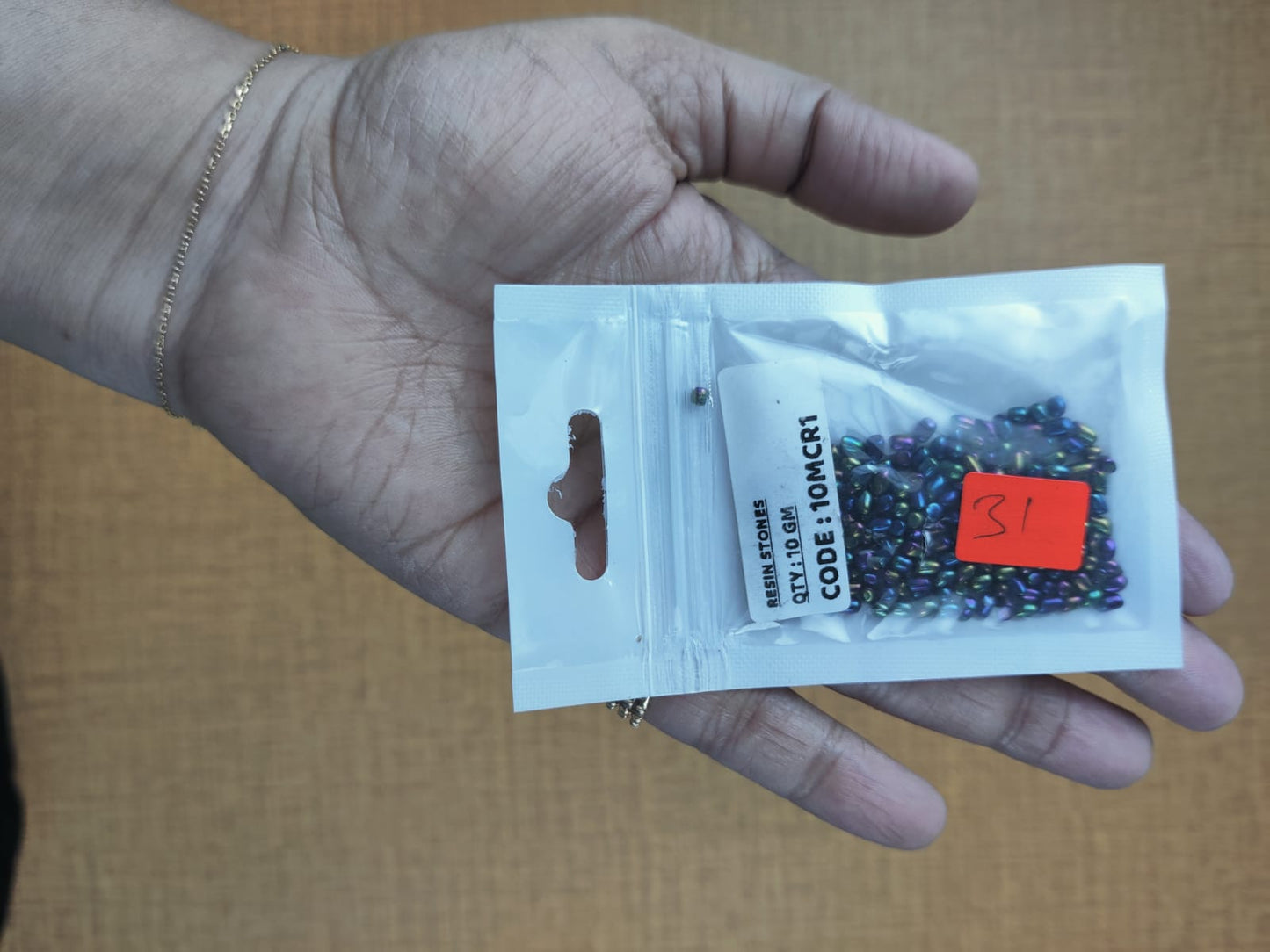 Black rainbow Stones- 10gms