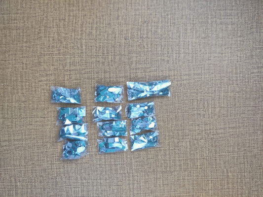 12 Assorted mirrors-10gm each