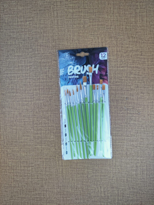 Brushes - mix set of 12 brusher