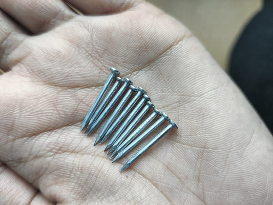 0.5 inch cobbler nails - 10 piece