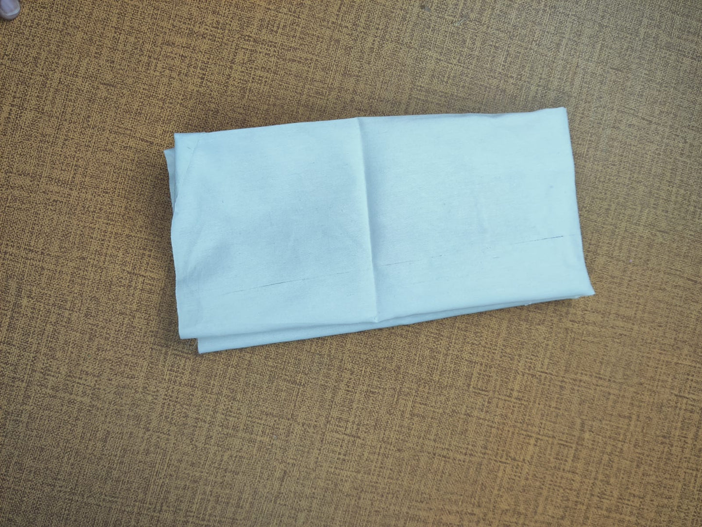 White cotton fabric - 12 inch