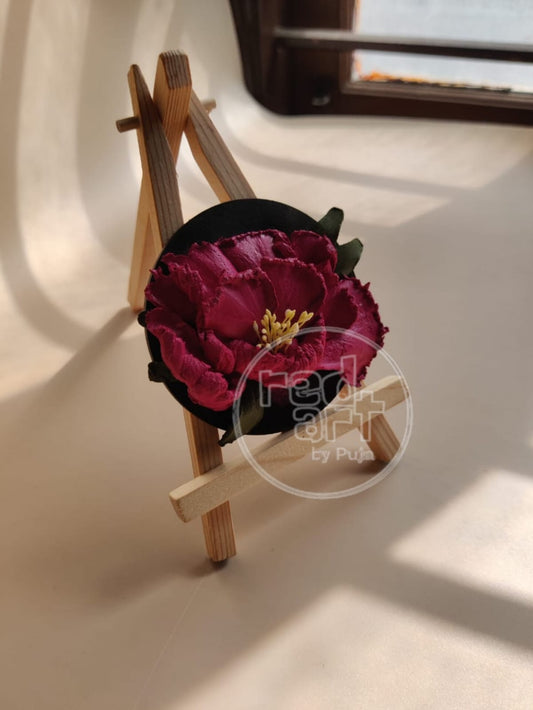 Peony Fridge Magnet - 3 inch