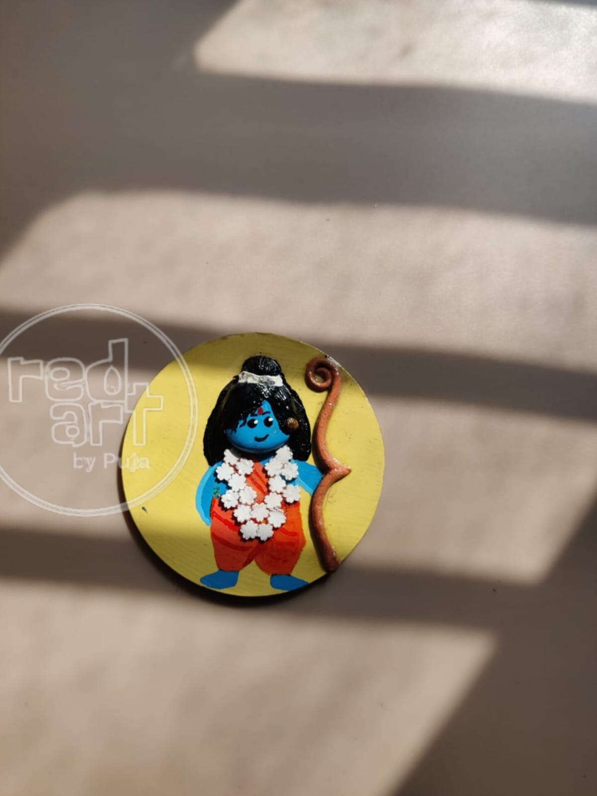 Shri Ram Fridge Magnet - 3 inch