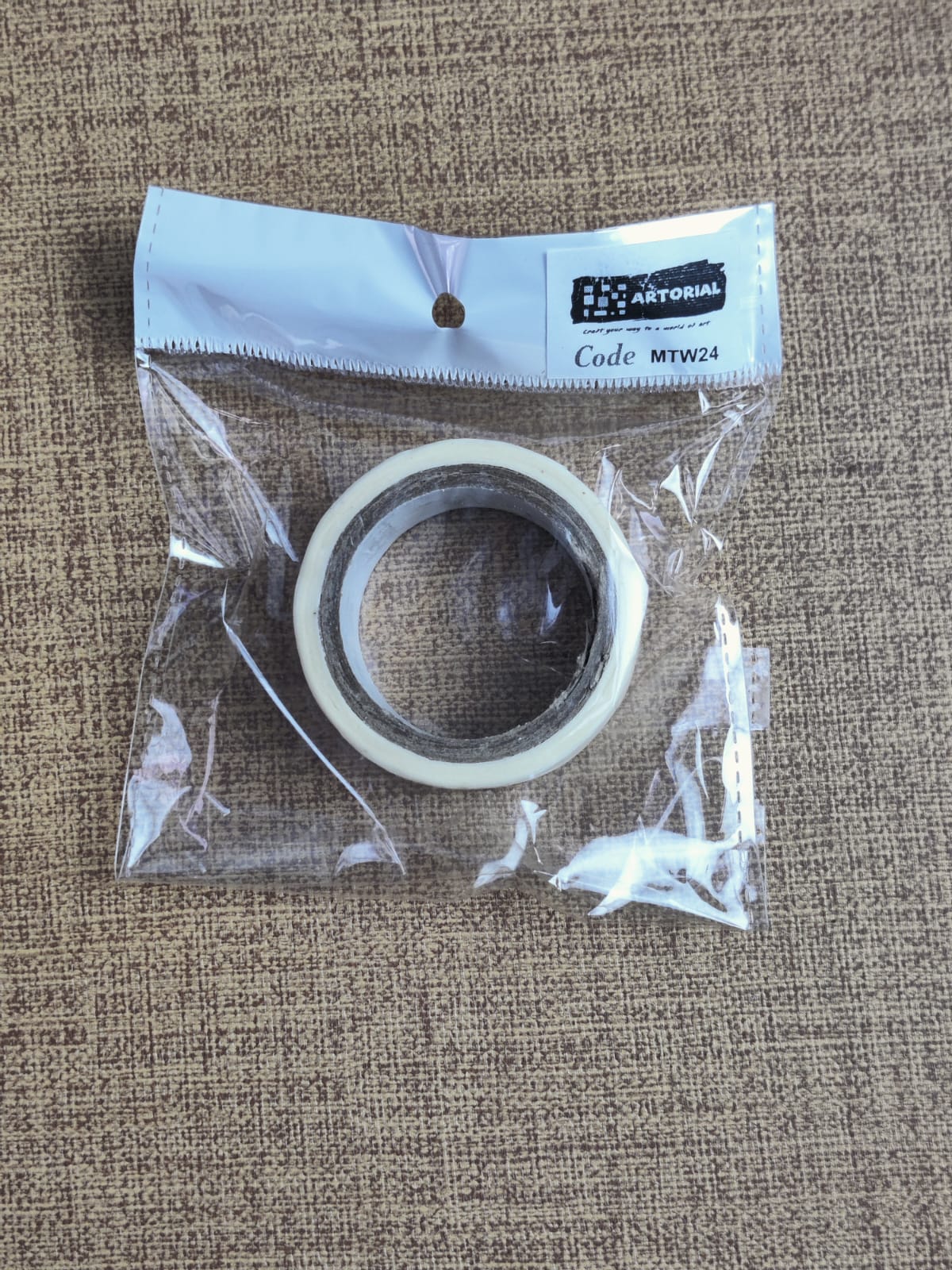 24mm masking tape - 5 meter (white)